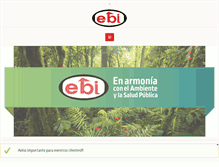 Tablet Screenshot of ebicr.com